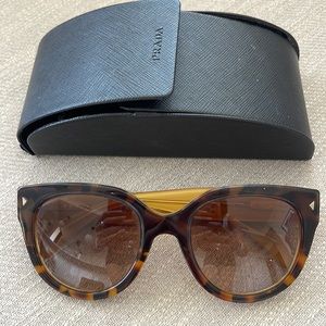 Prada Tortoise Shell Sunglasses
